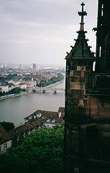 Basel vom Muenster aus